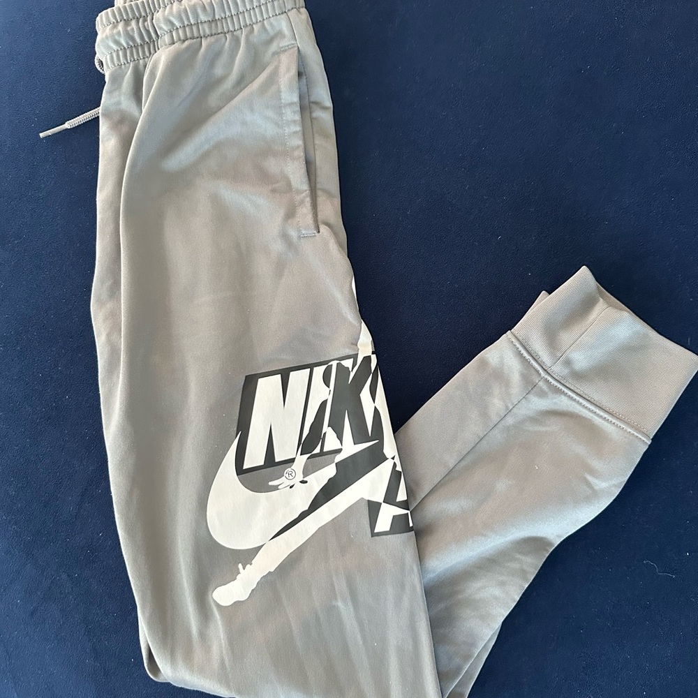 Jordan Nike Gray Joggers for Kids